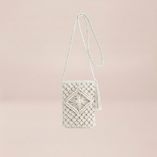 Nomad Macramé Crossbody Bag