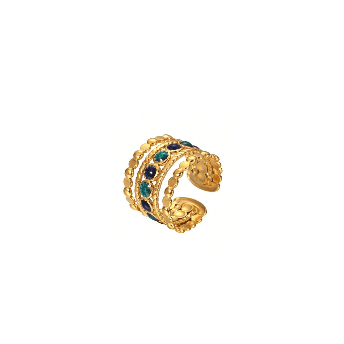 The Multi-Band Interlock Ring