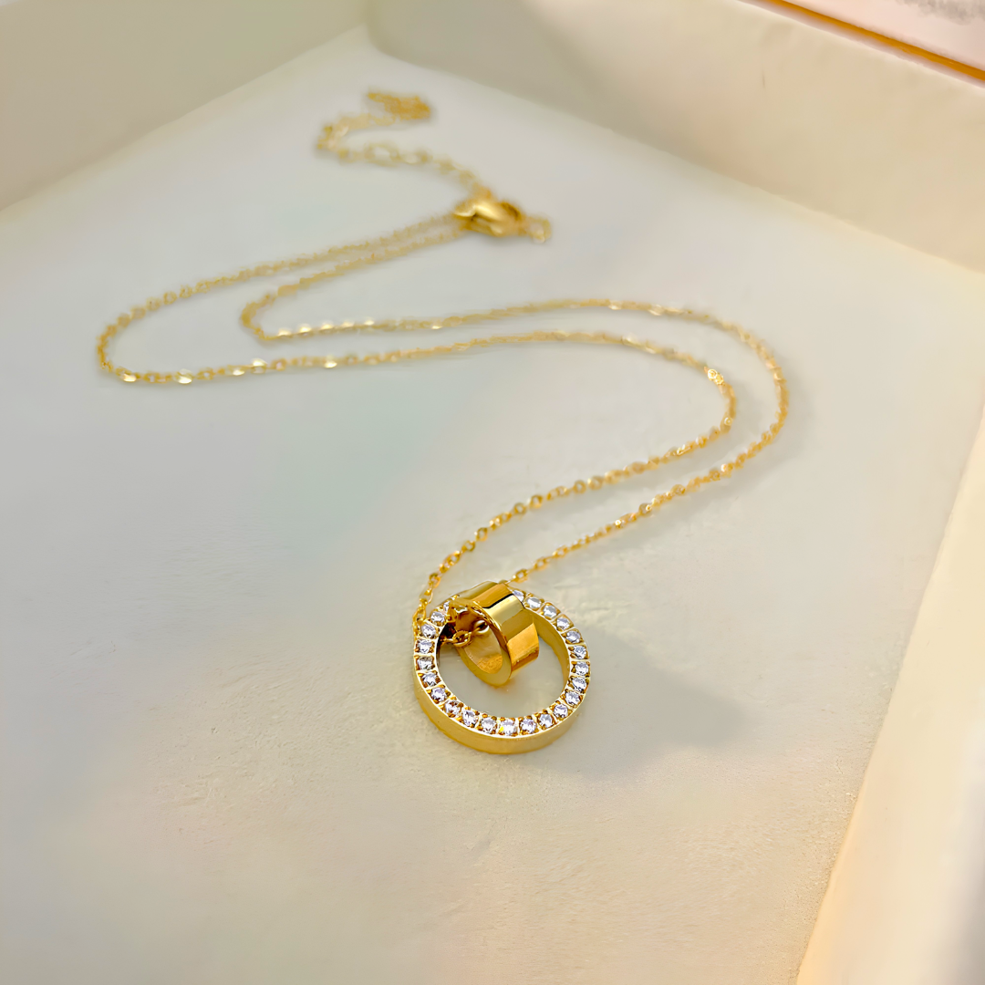 The Interlocked Halo Pendant