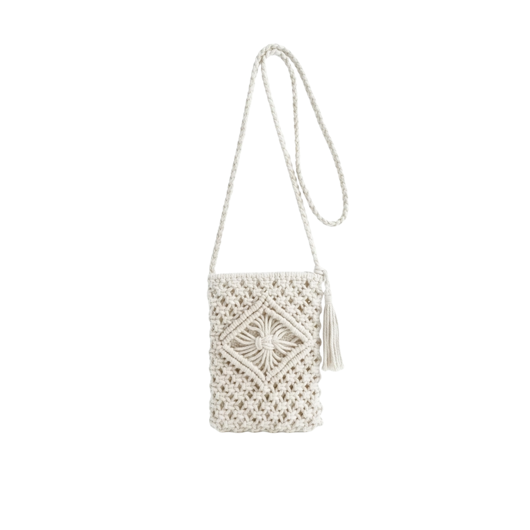 Nomad Macramé Crossbody Bag