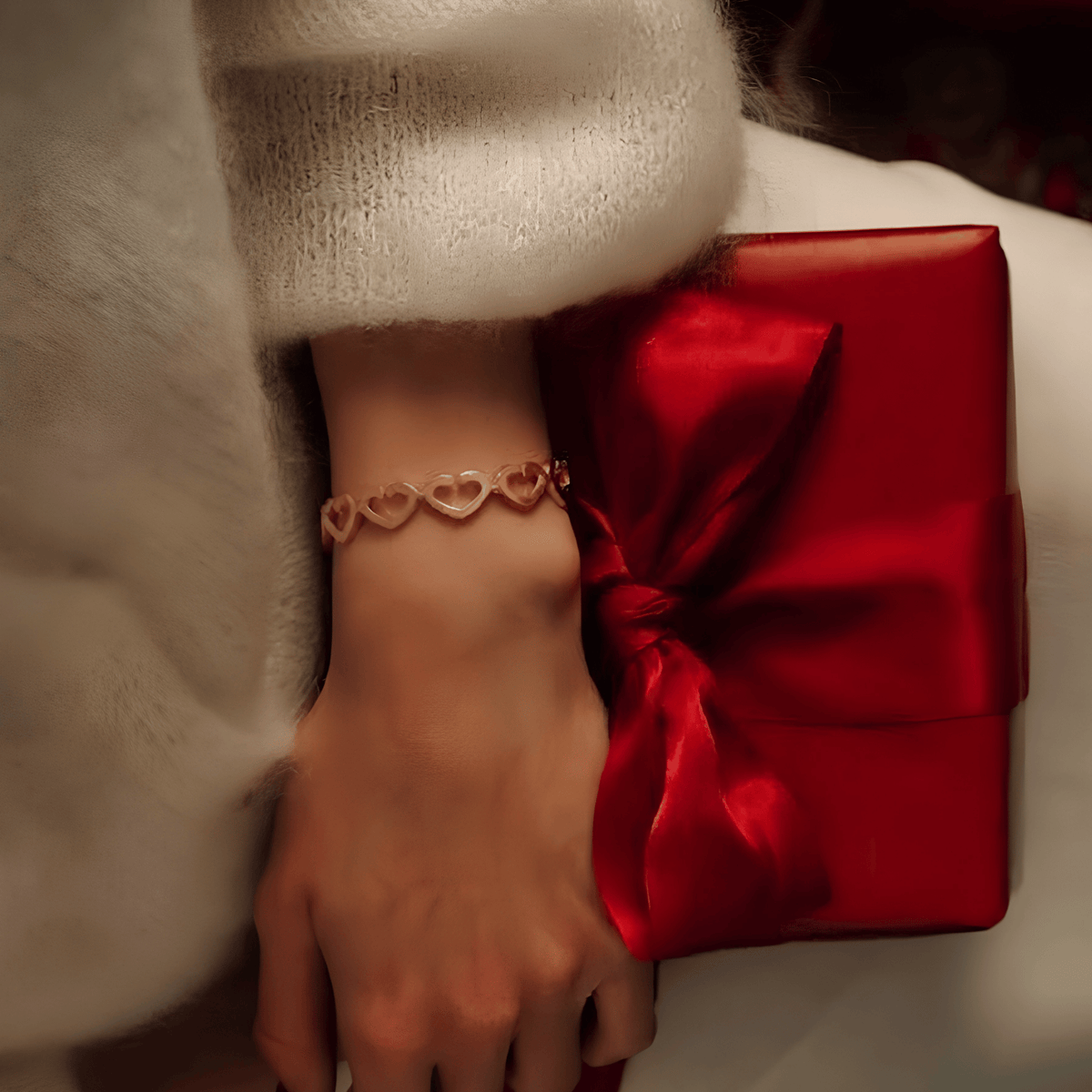 The Interlocking Heart Bracelet