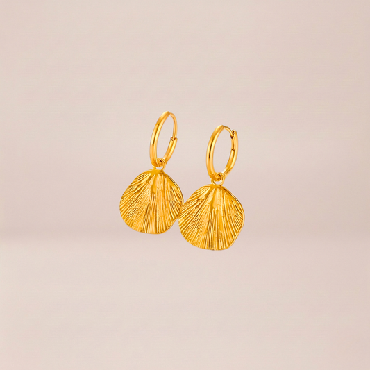 The Gilded Sunburst Drop Earrings