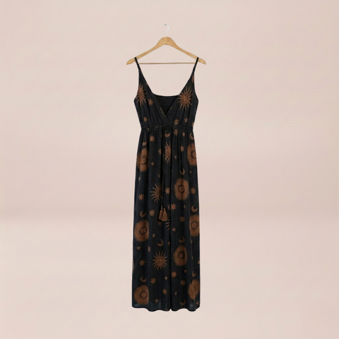Celestial Sun Midi Dress
