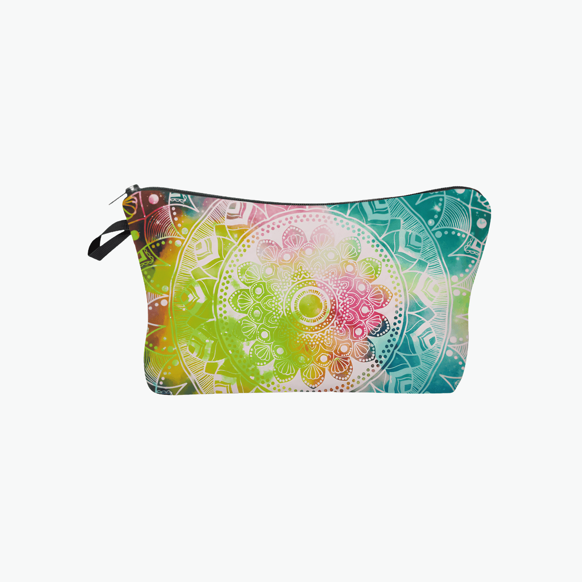 Verdant Kaleidoscope Cosmetic Pouch
