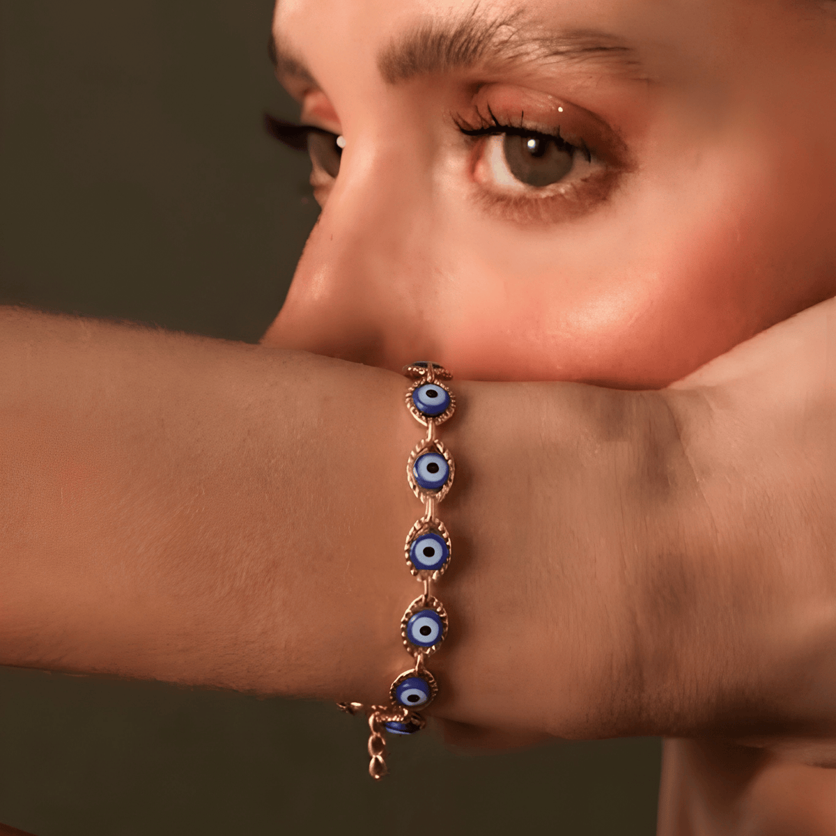 Evil Eye Link Bracelet