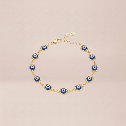 Evil Eye Link Bracelet