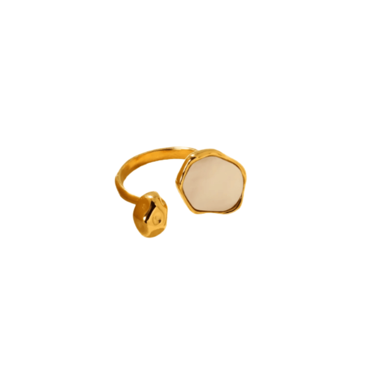The Pearl Solitaire Ring