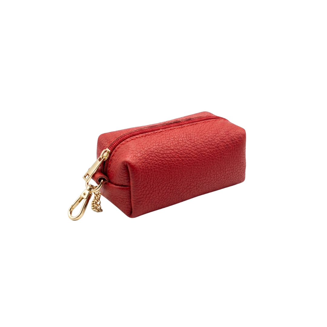 Crimson Red Capsule Wallet