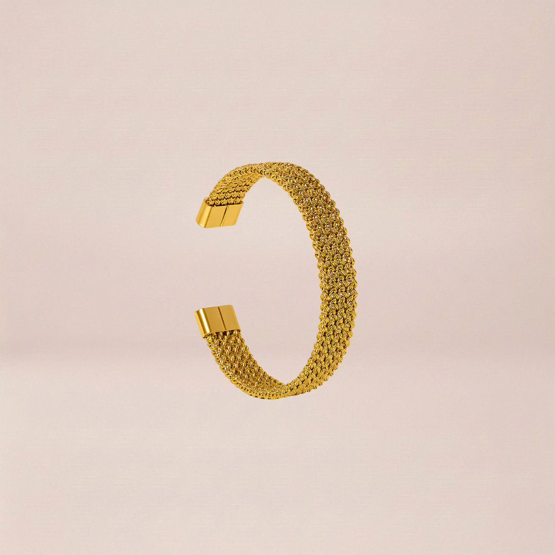 The Mesh Weave Open Cuff