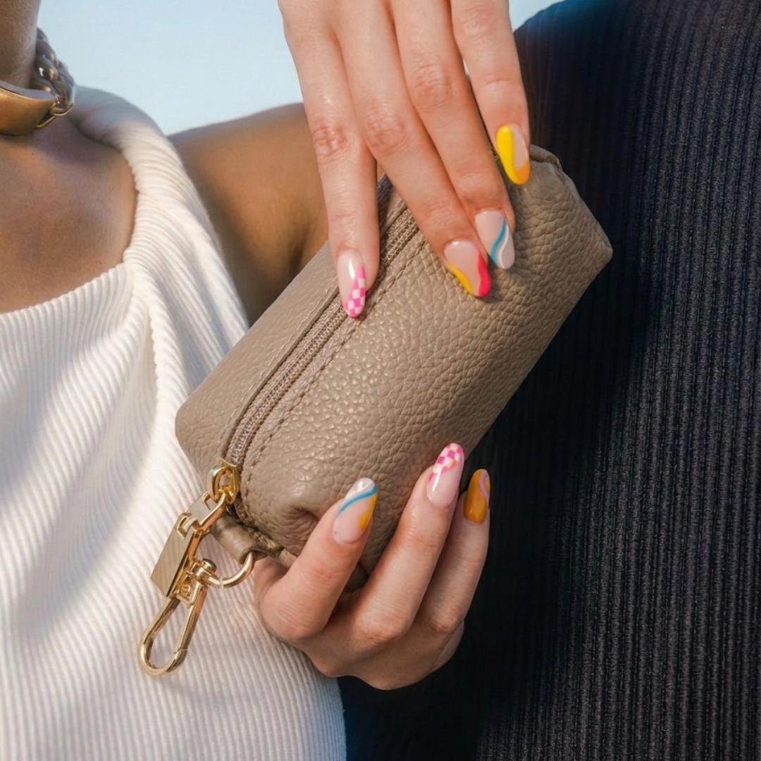 Taupe Earth Capsule Wallet