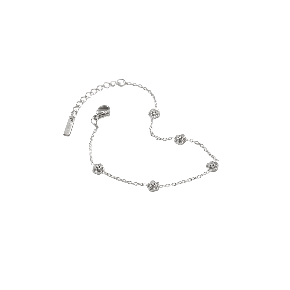 Gilded Rose Chain Bracelet