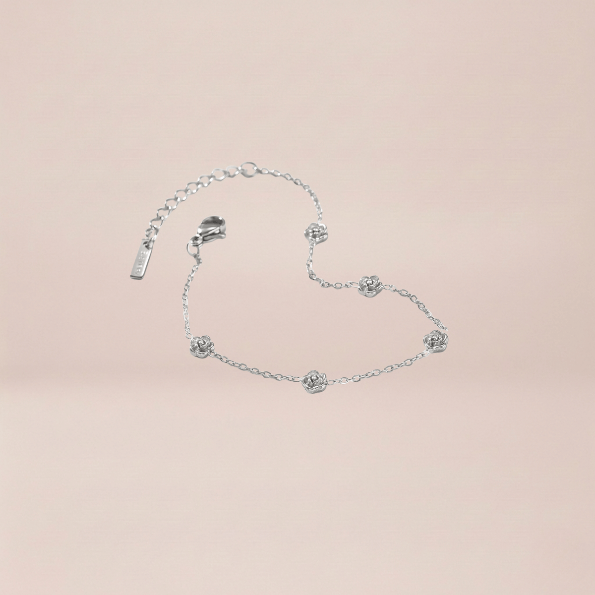 Gilded Rose Chain Bracelet