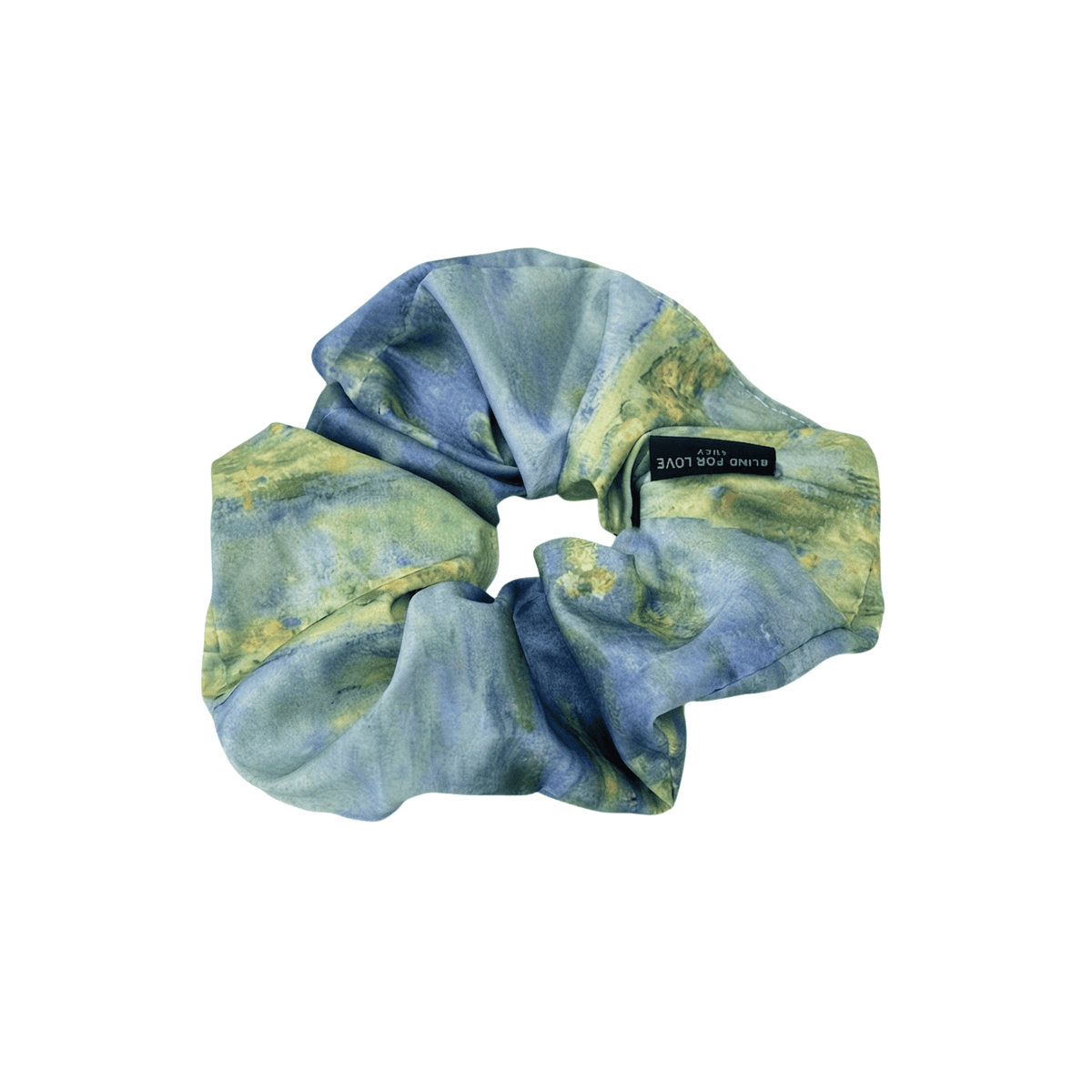 Impressionist Silk Scrunchie