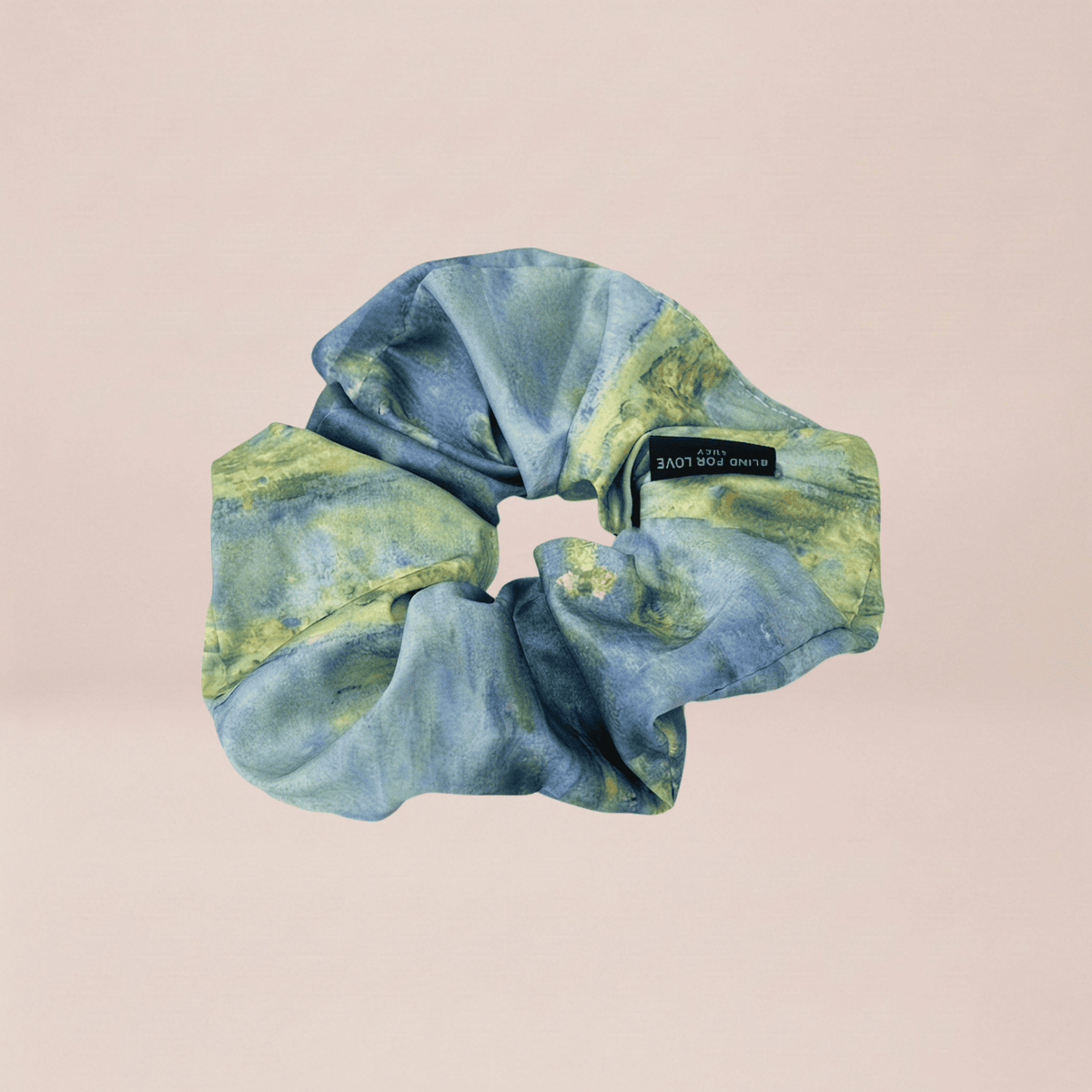 Impressionist Silk Scrunchie