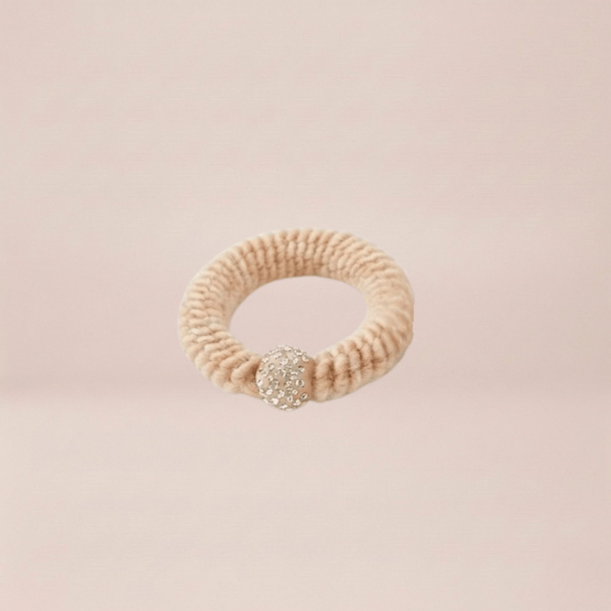 Crystal Pavé Knit Hair Tie