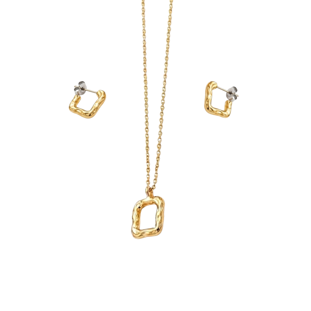 Emerald-Cut Set