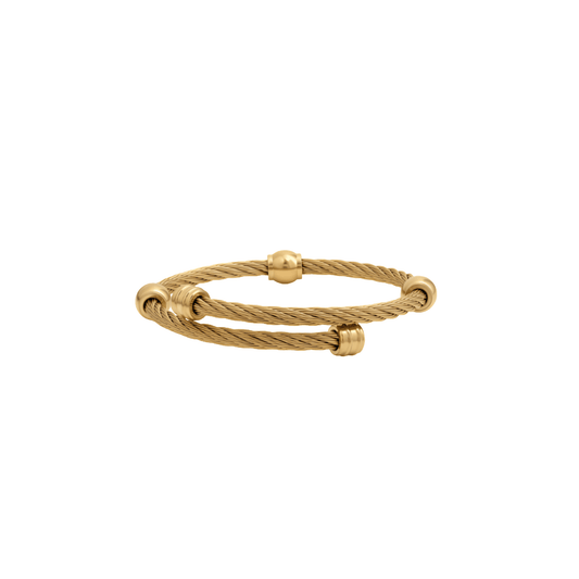 Twisted Wire Cuff Bracelet