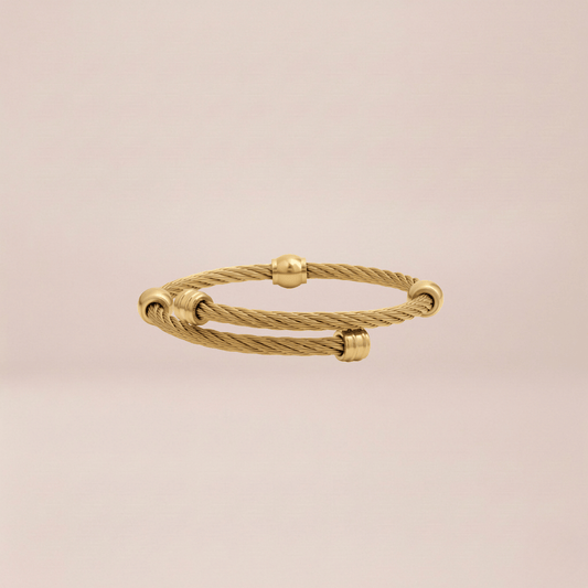 Twisted Wire Cuff Bracelet