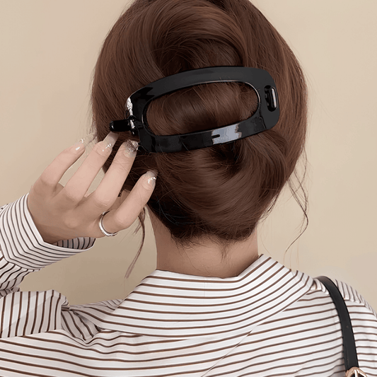 Oval Loop French Clip