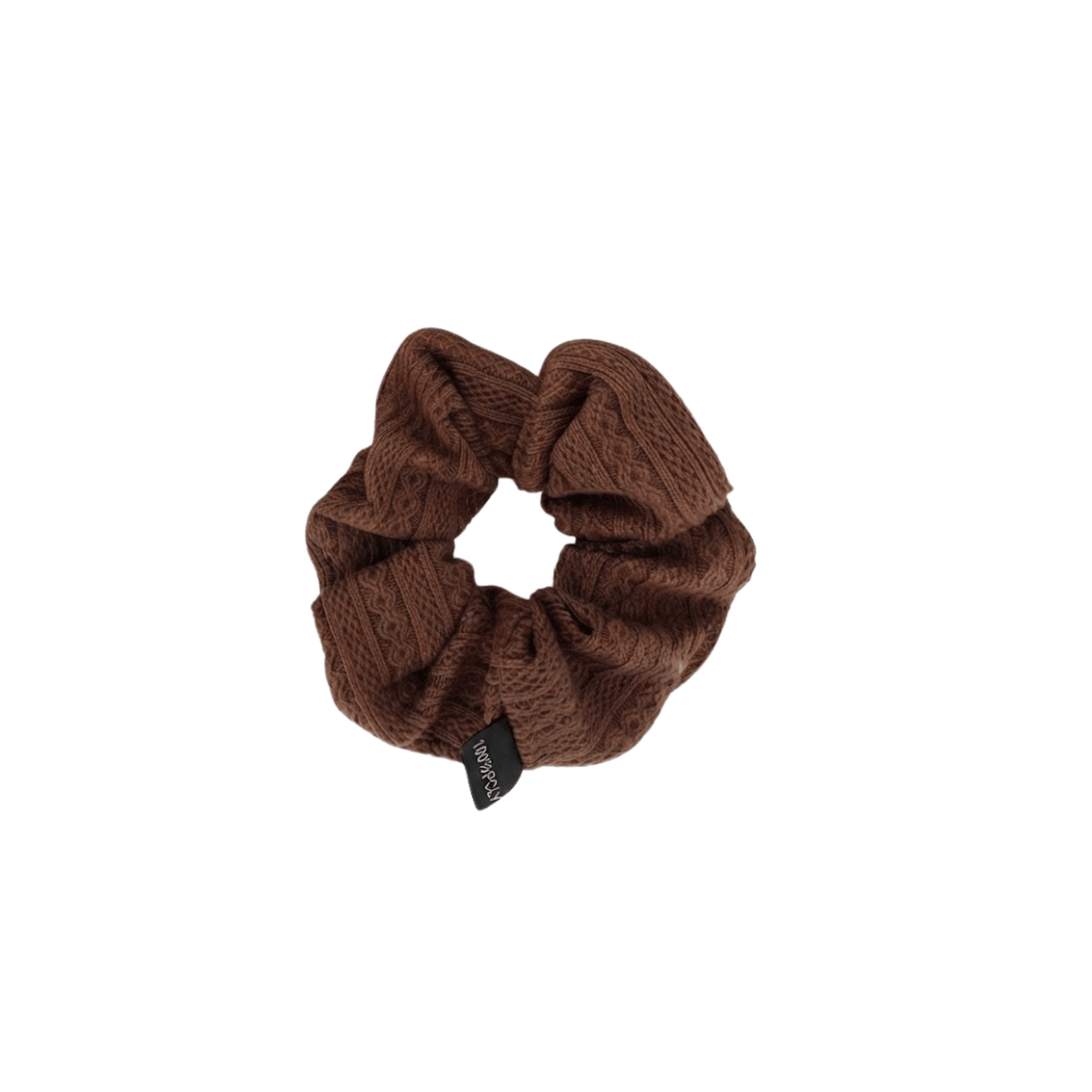 Cable Knit Scrunchie