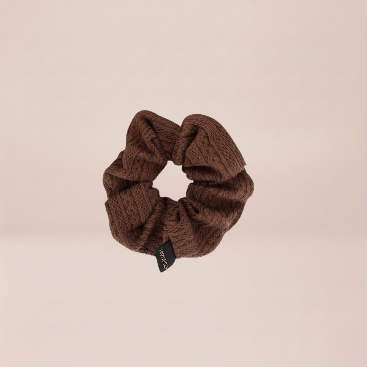 Cable Knit Scrunchie