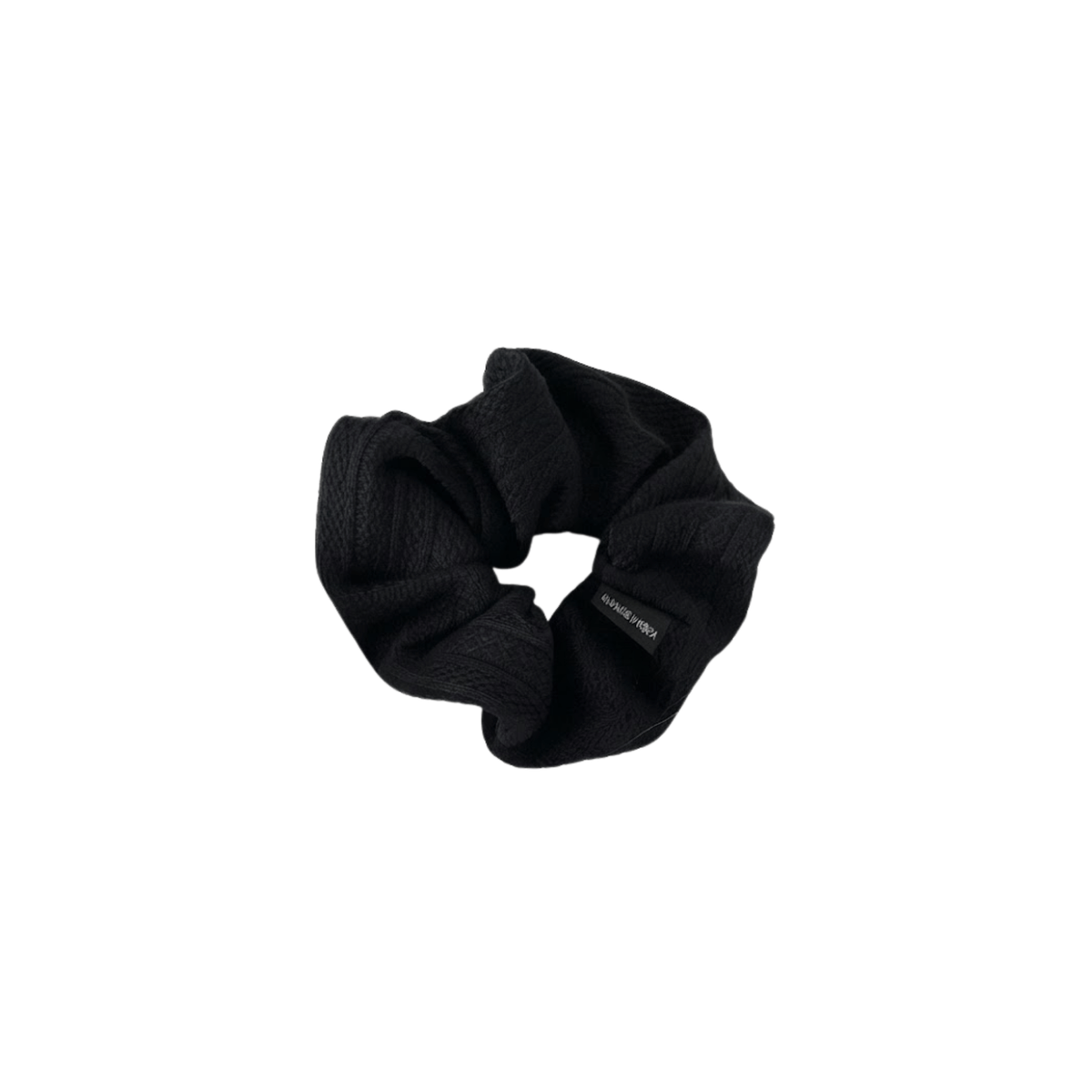 Cable Knit Scrunchie