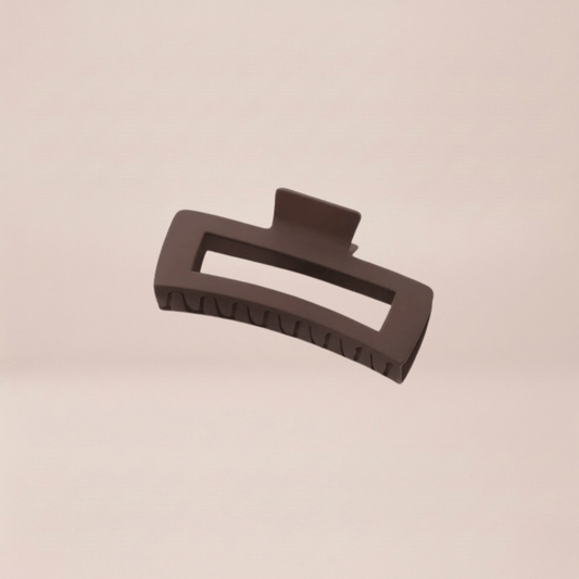 Matte Geometric Claw Clip