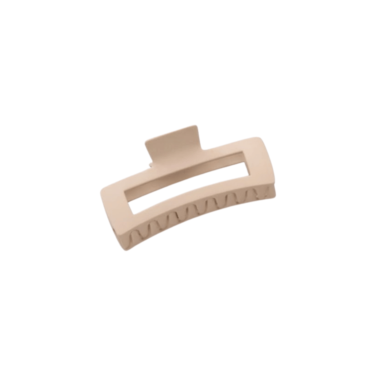 Matte Geometric Claw Clip