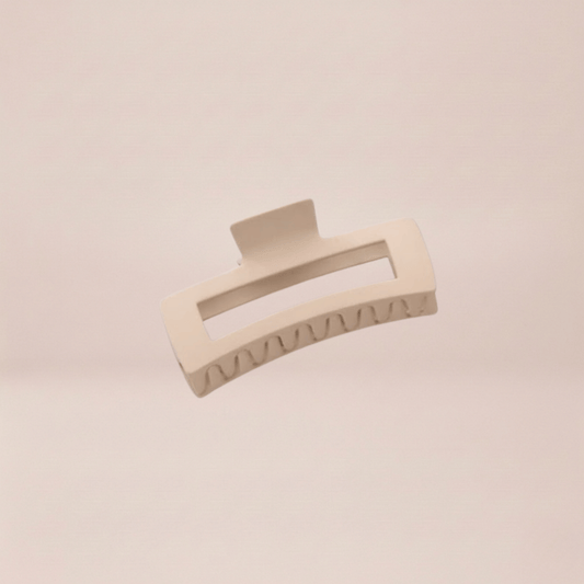 Matte Geometric Claw Clip