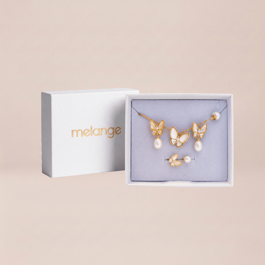 Pearl Butterfly Set