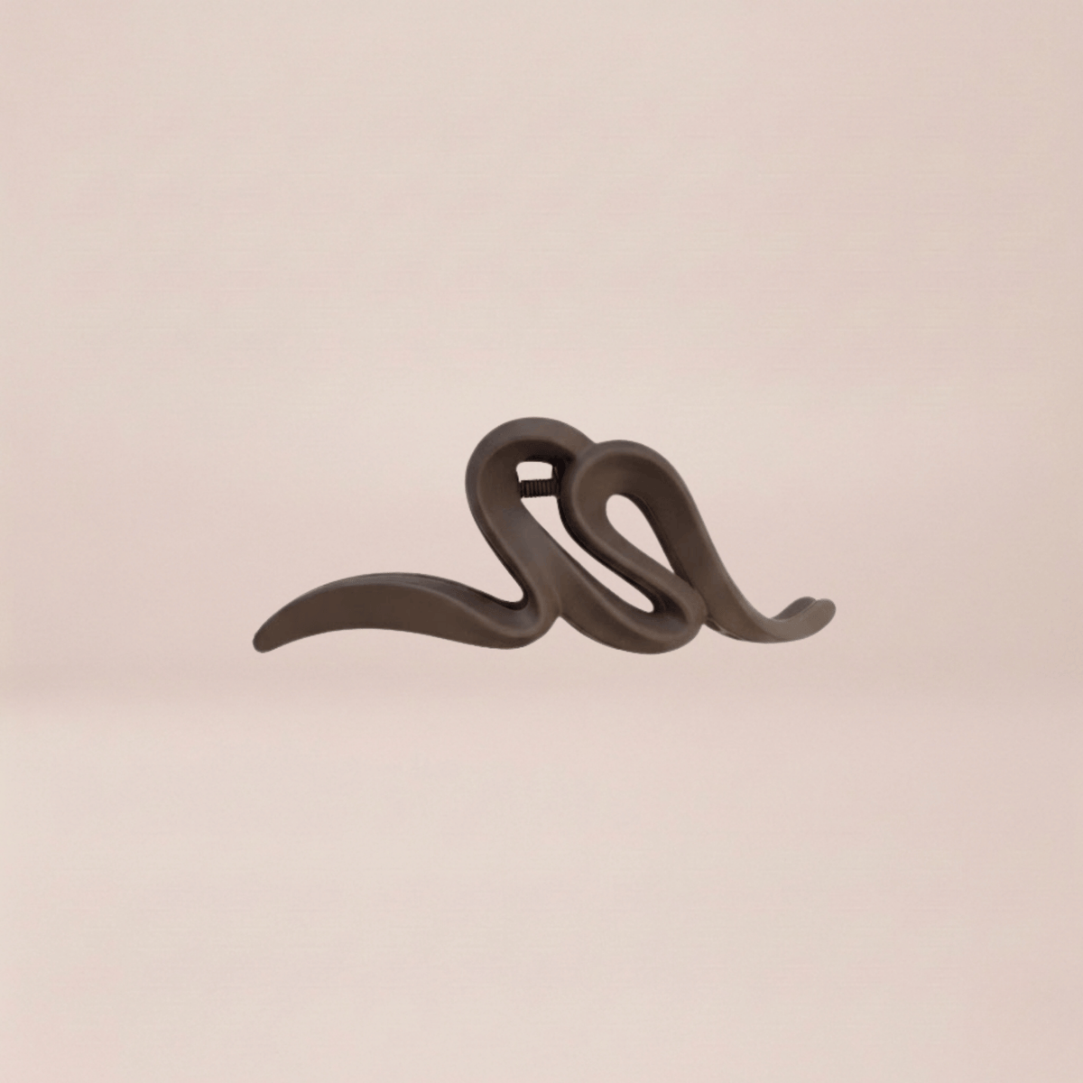 Serpentine Sculptural Claw Clip