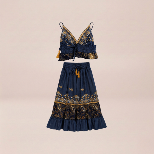 Midnight Oasis Dress