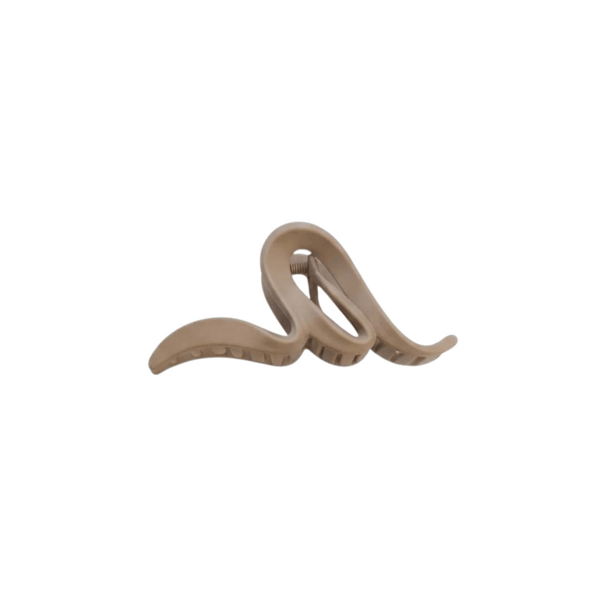 Serpentine Sculptural Claw Clip