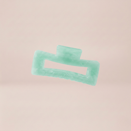 Pastel Rectangular Claw Clip