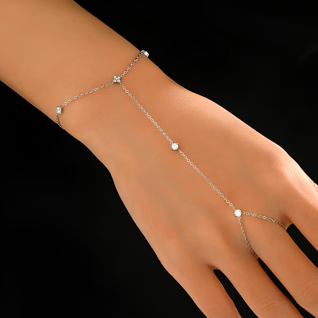 The Lumina Delicate Hand Chain