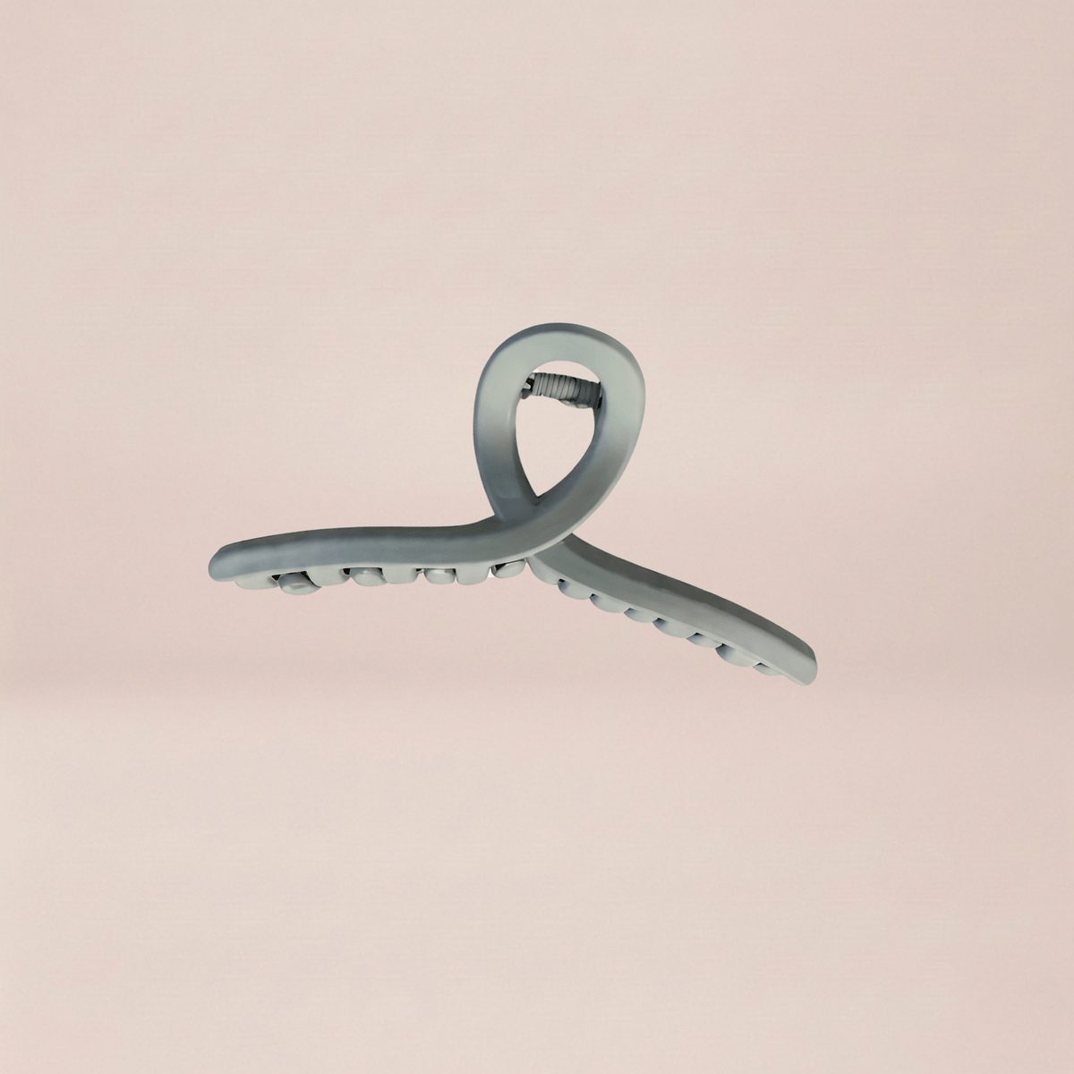 Cross-Loop Sculptural Claw Clip