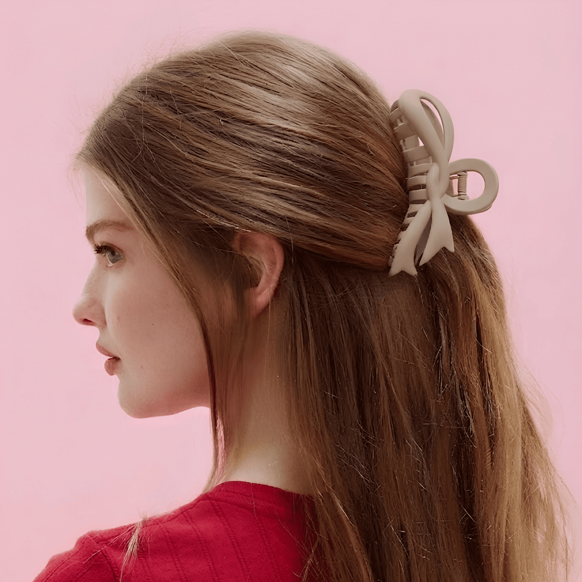 Bow Knot Sculptural Claw Clip