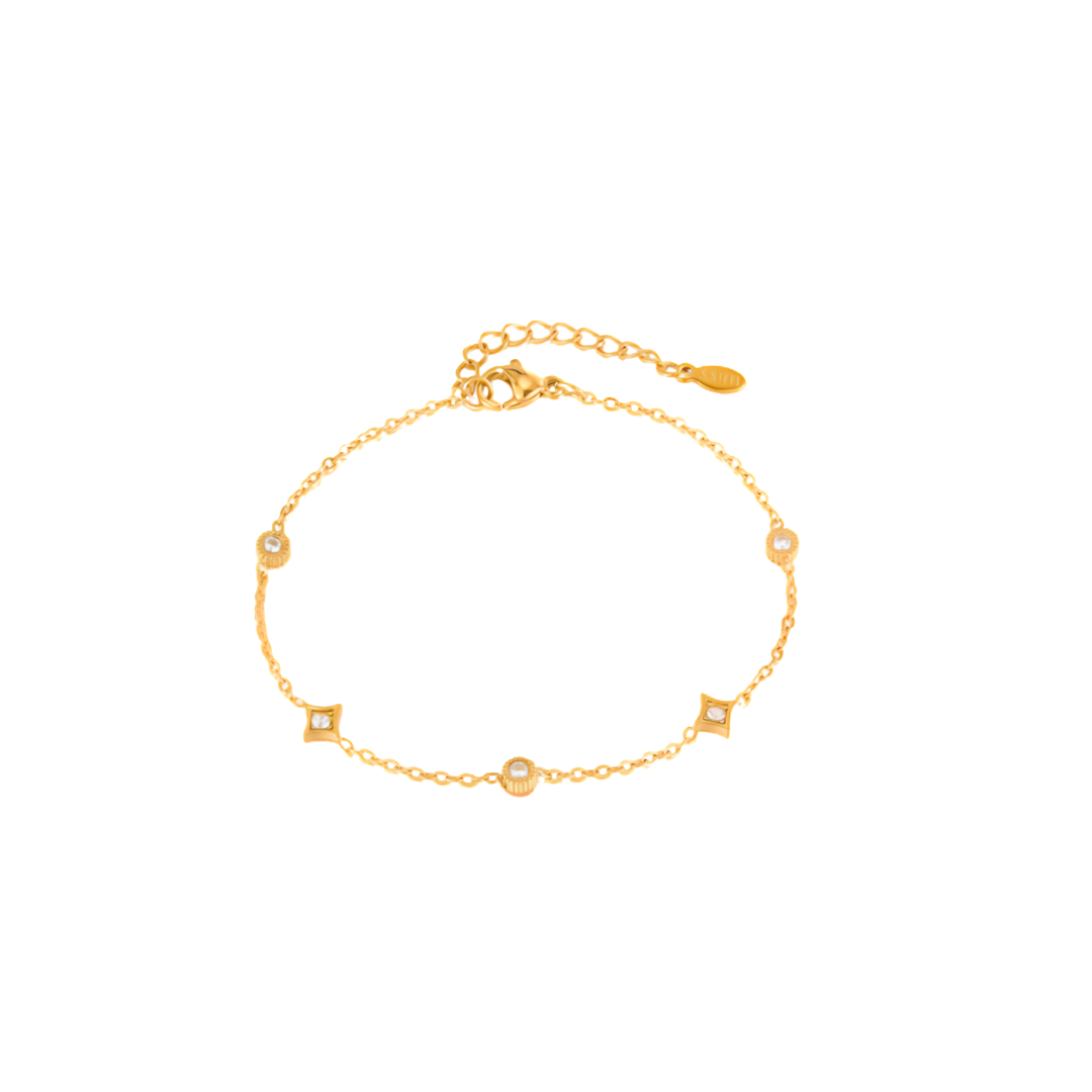 The Nova Dual-Layer Pearl Bracelet