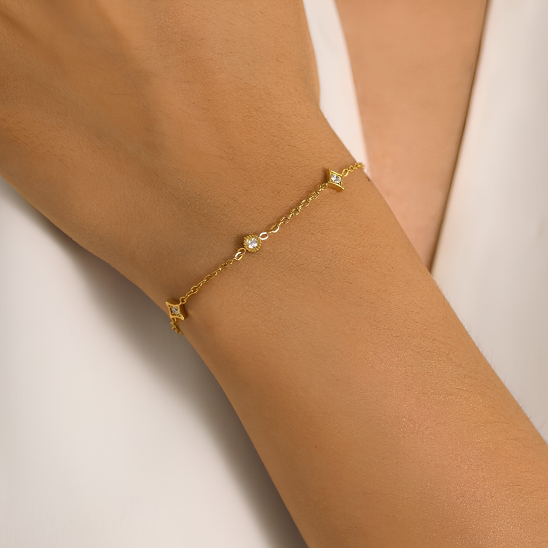 The Nova Dual-Layer Pearl Bracelet