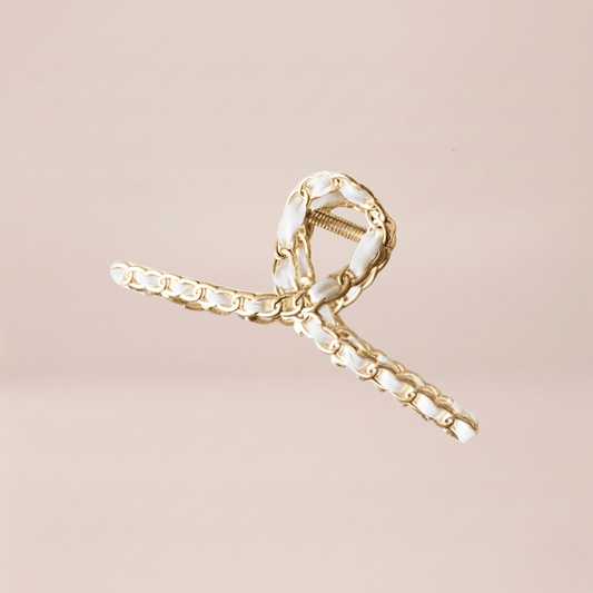 The Interwoven Chain Claw Clip