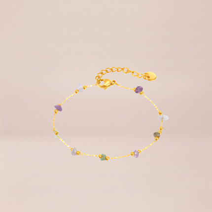The Aurora Raw Gemstone Bracelet