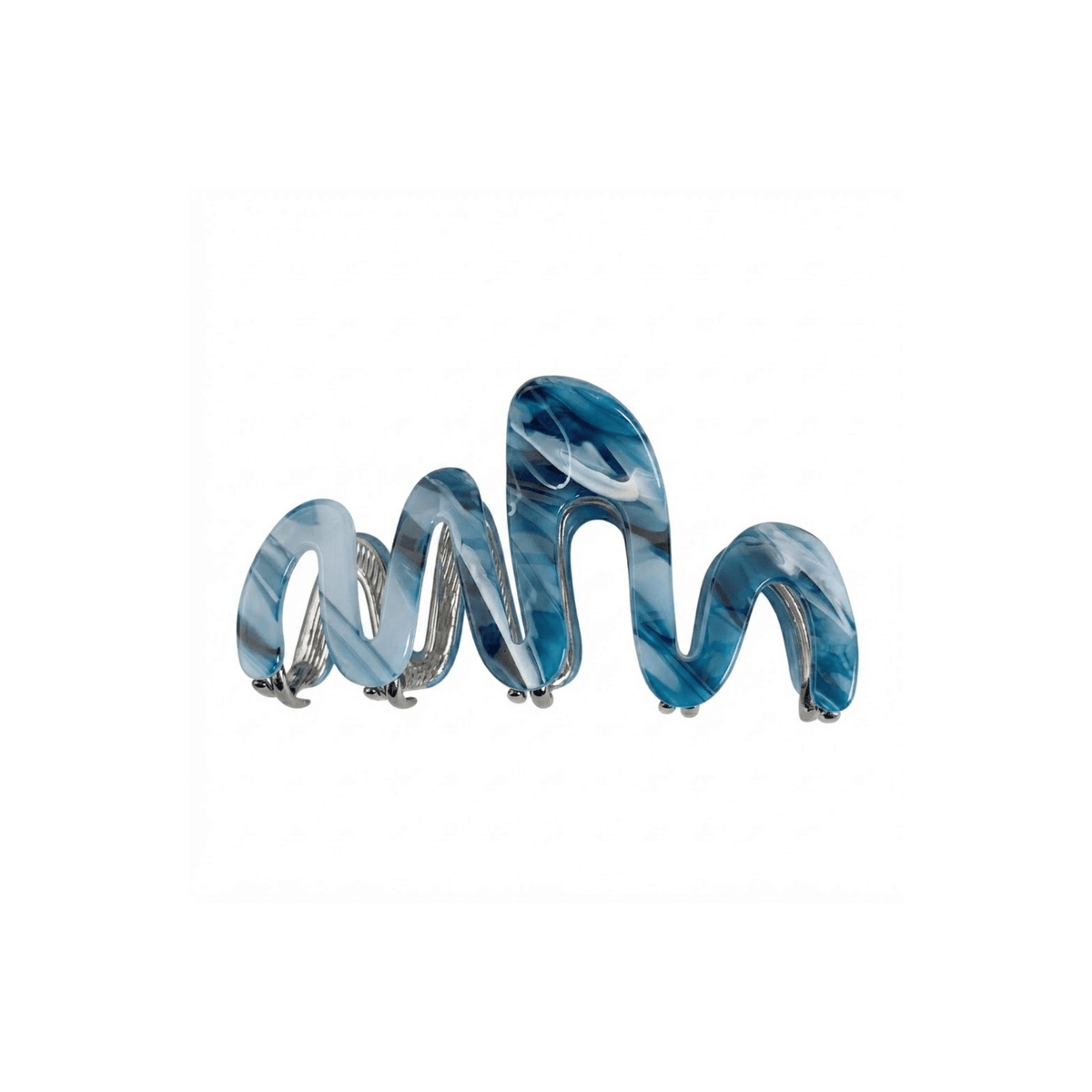 Ocean Swirl Assorted Claw Clip Set