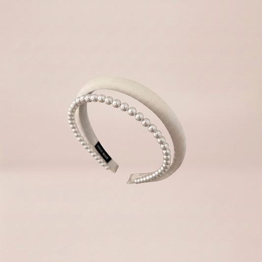 Double-Band Beaded Headband
