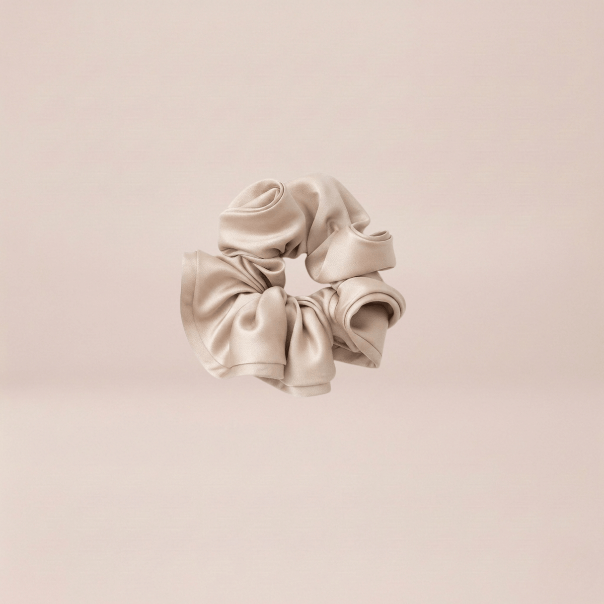Silk Gathered Scrunchie