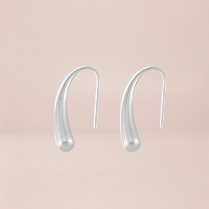 The Serenity Silver Drop Earring