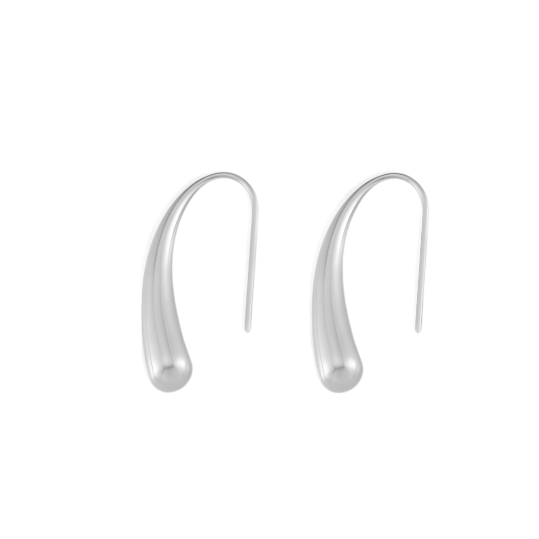 The Serenity Silver Drop Earring