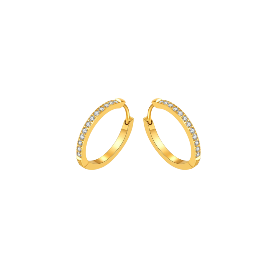 The Radiance Pave Hoop