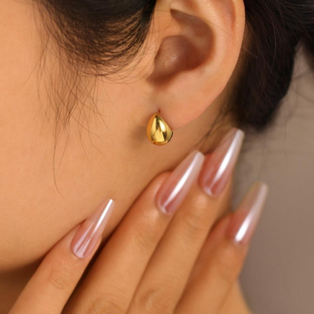 The Solstice Teardrop Stud