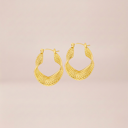 The Ethereal Twisted Hoop