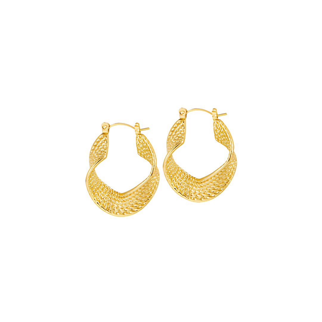 The Ethereal Twisted Hoop